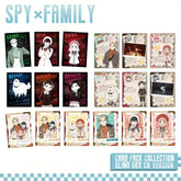 SPY × FAMILY Card Code White Series Family Travel Collection Blind Box Set Transparent Card Polaroid Cards Toys Gifts